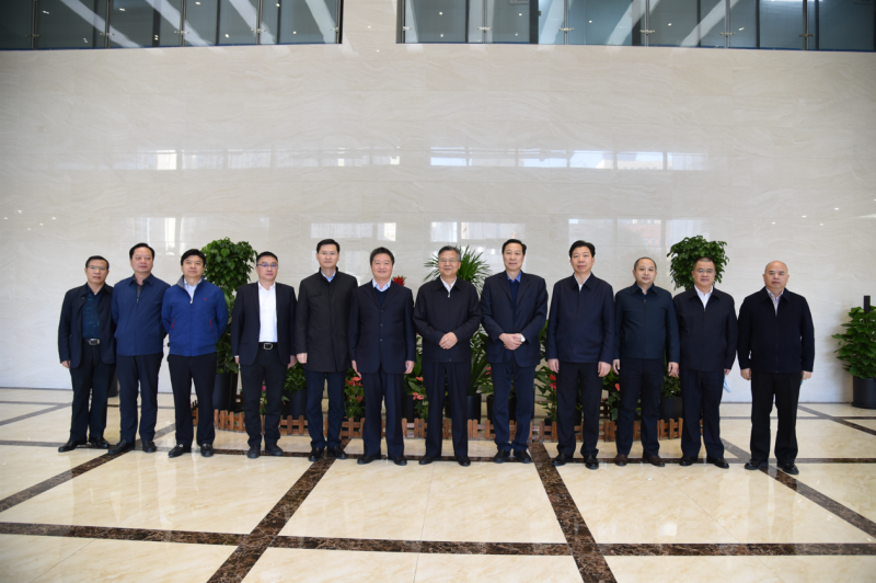 湖南省委常委、政法委书记李殿勋一行莅临1xBET信安调研参观